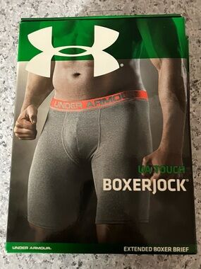 BNIB - Men’s Under Armour 9-Inch BoxerJock - Black Heather - XL